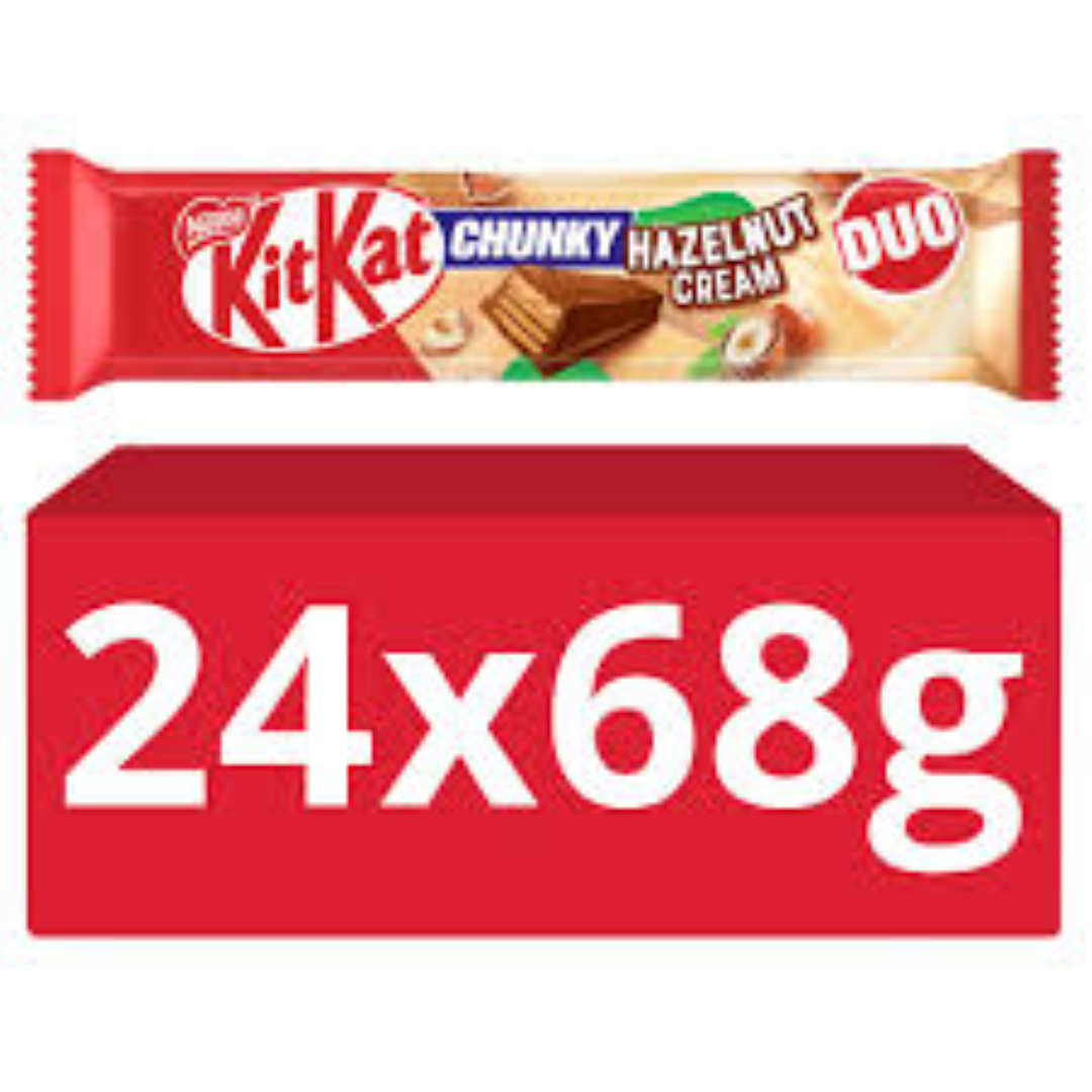 KITKAT CHUNKY HAZELNUT DUO 68G